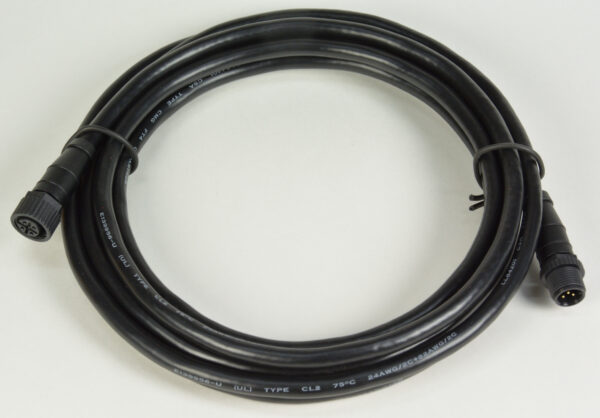 a NMEA 10 foot or 3 meter cable with a male connector on one end and female connector on the other