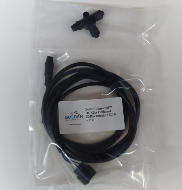 Photo of Golden Channels Better Connected™ Honda Outboard NMEA Interface Cable + Tee
